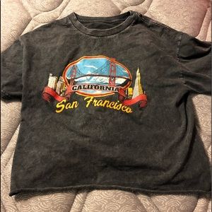 San Francisco cropped tee